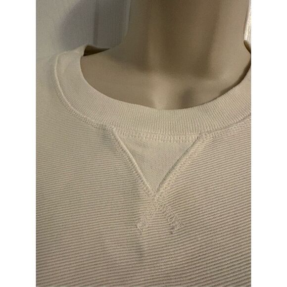 Everlane Cream Long Sleeve Crewneck Top. Size Small. EUC - Picture 3 of 5